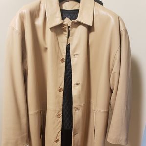 Missani Le Collezioni Leather Coat